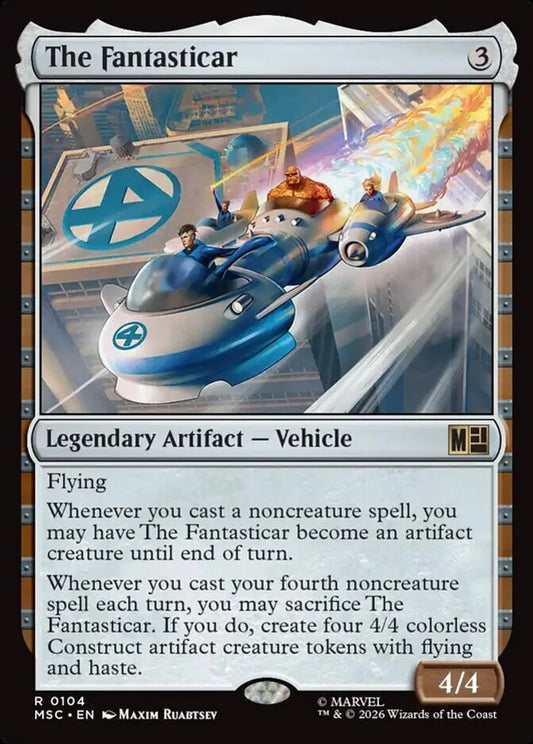 MSC-104 The Fantasticar  | Rare (EN)