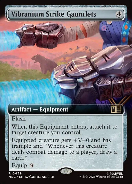 MSC-459 Vibranium Strike Gauntlets (Extended Arts) | Rare (EN)