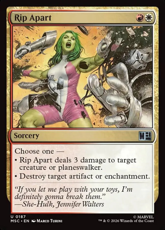 MSC-187 Rip Apart  | Uncommon (EN)