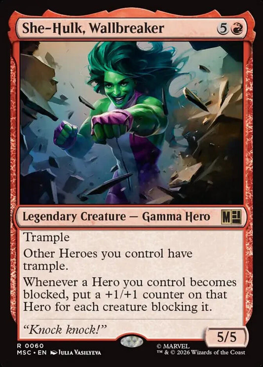 MSC-060 She-Hulk, Wallbreaker  | Rare (EN)