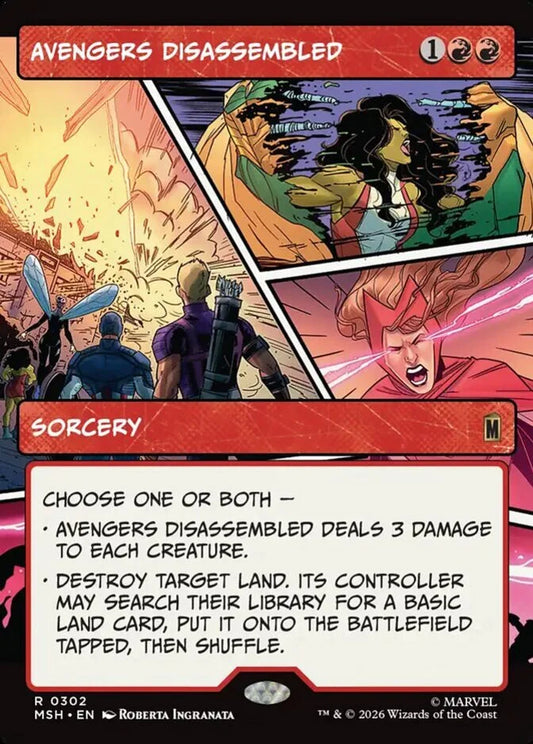 MSH-302 Avengers Disassembled (Borderless) | Rare (EN)