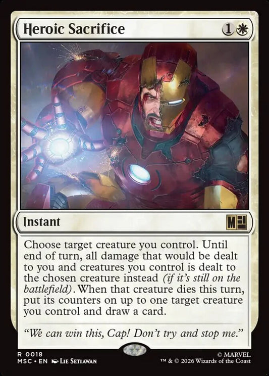 MSC-018 Heroic Sacrifice  | Rare (EN)
