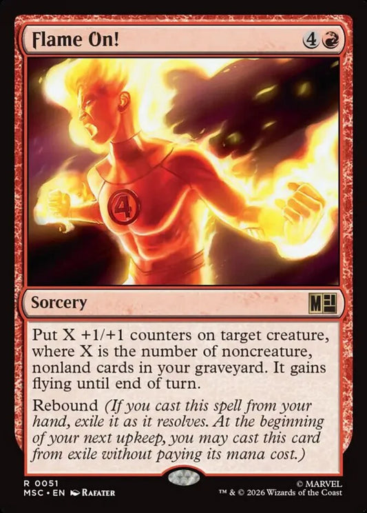 MSC-051 Flame On!  | Rare (EN)