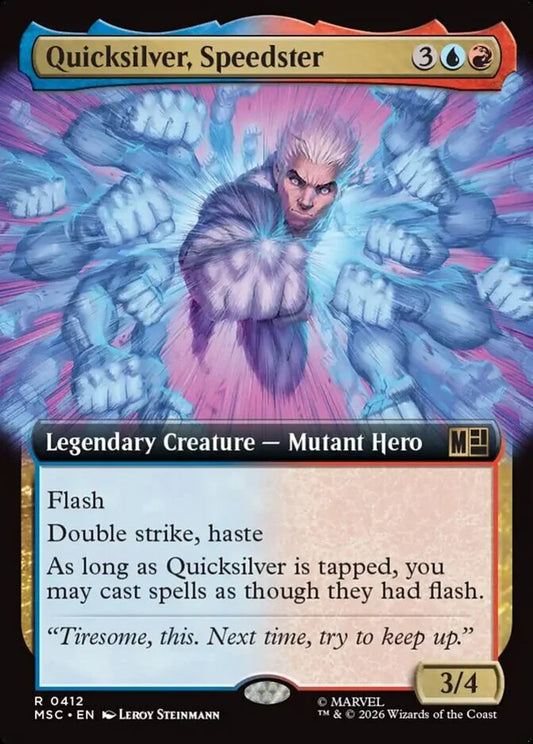 MSC-412 Quicksilver, Speedster (Extended Arts) | Rare (EN)