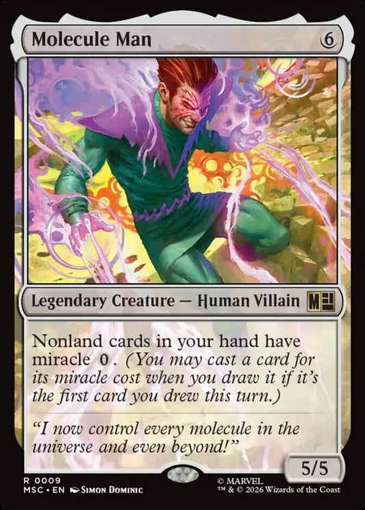 MSC-009 Molecule Man  | Rare (EN)