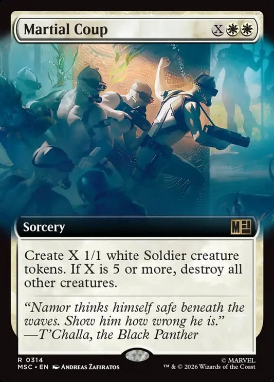 MSC-314 Martial Coup (Extended Arts) | Rare (EN)