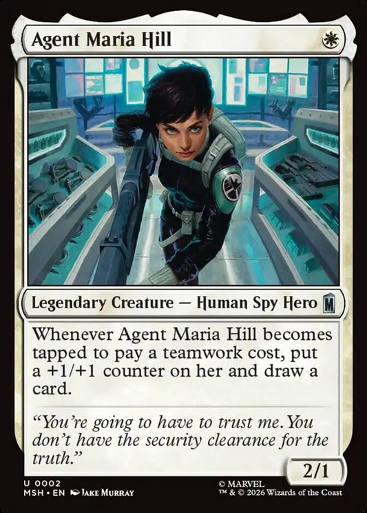 MSH-002 Agent Maria Hill | Uncommon (EN)