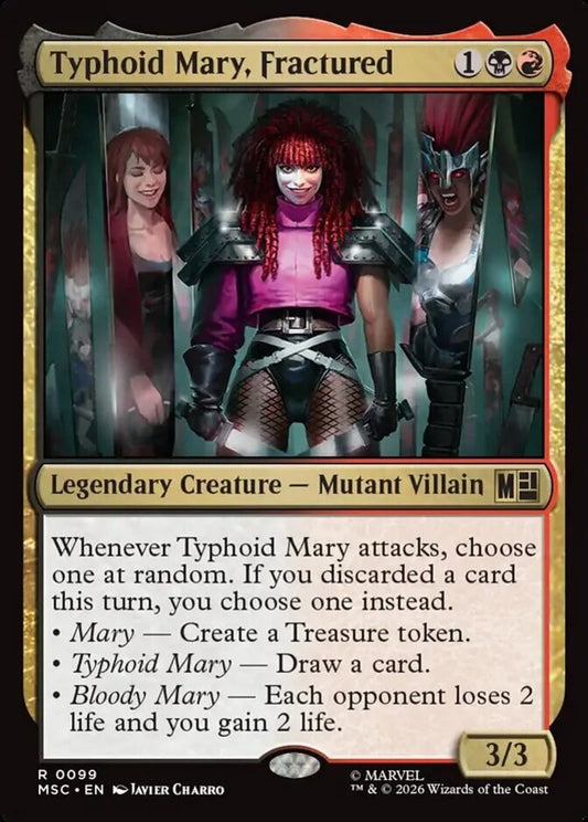 MSC-099 Typhoid Mary, Fractured  | Rare (EN)