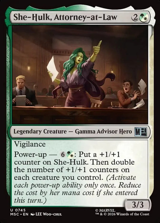 MSC-745 She-Hulk, Attorney-at-Law  | Uncommon (EN)