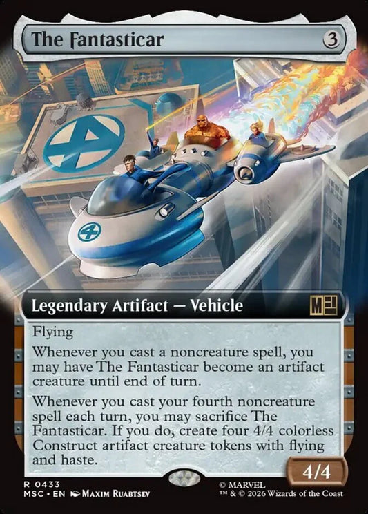 MSC-433 The Fantasticar (Extended Arts) | Rare (EN)