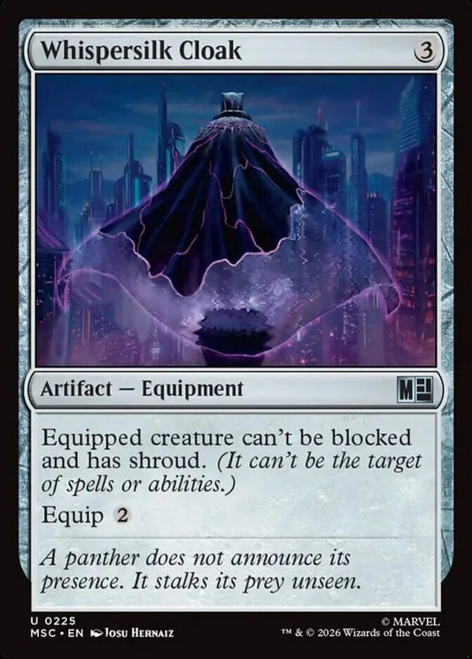 MSC-225 Whispersilk Cloak  | Uncommon (EN)