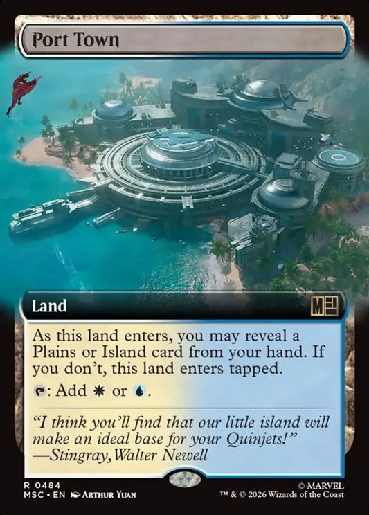 MSC-484 Port Town (Extended Arts) | Rare (EN)