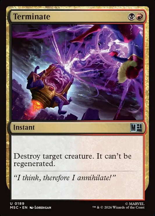 MSC-189 Terminate  | Uncommon (EN)