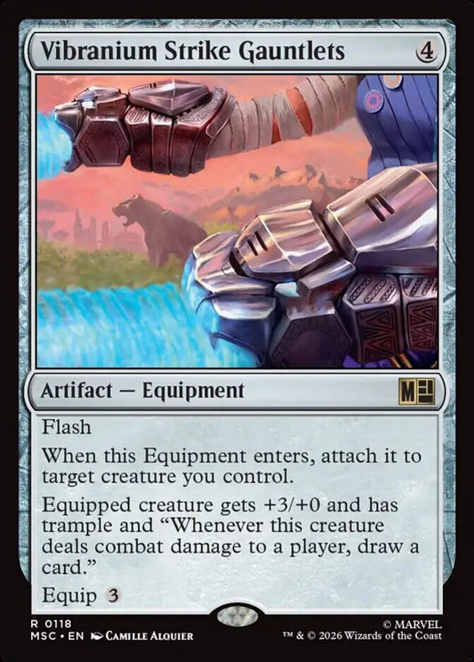 MSC-118 Vibranium Strike Gauntlets  | Rare (EN)