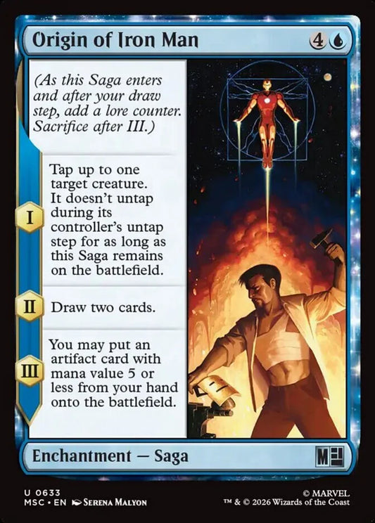 MSC-633 Origin of Iron Man  | Uncommon (EN)