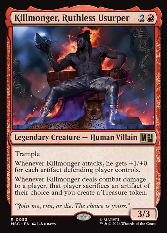 MSC-053 Killmonger, Ruthless Usurper  | Rare (EN)