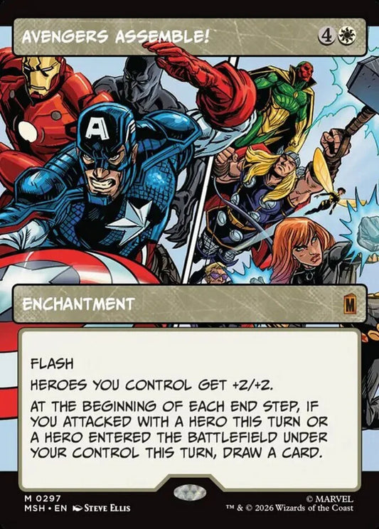 MSH-297 Avengers Assemble! (Borderless) | Mythic (EN)