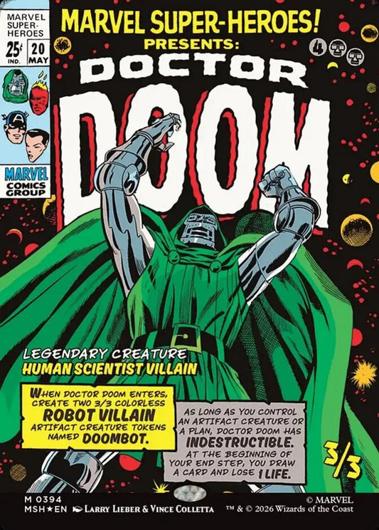 MSH-394 Doctor Doom (Borderless) | Mythic (EN)