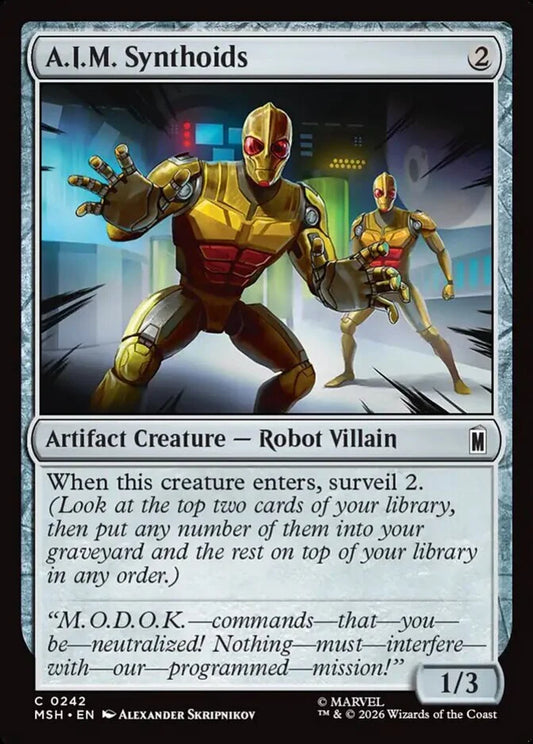 MSH-242 A.I.M. Synthoids | Common (EN)