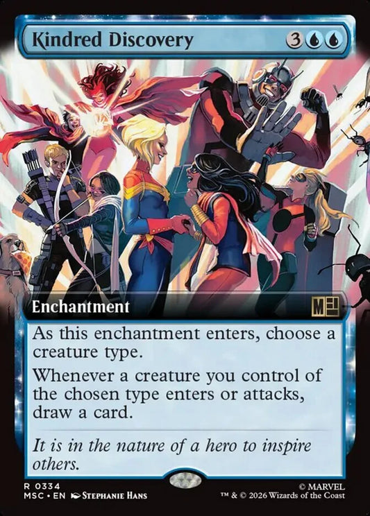 MSC-334 Kindred Discovery (Extended Arts) | Rare (EN)