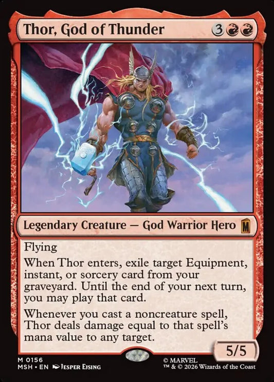 MSH-156 Thor, God of Thunder | Mythic (EN)