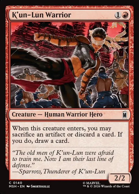 MSH-140 K'un-Lun Warrior | Common (EN)