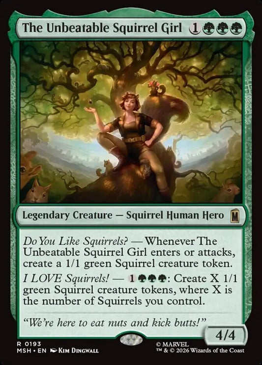 MSH-193 The Unbeatable Squirrel Girl | Rare (EN)