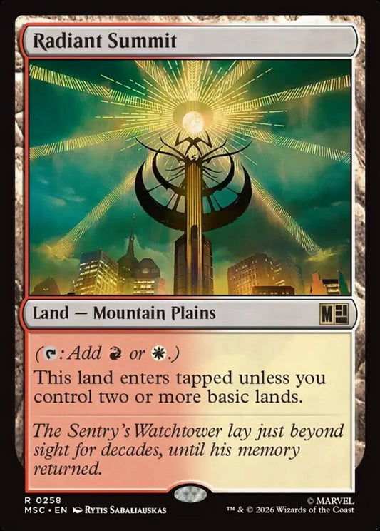 MSC-258 Radiant Summit  | Rare (EN)