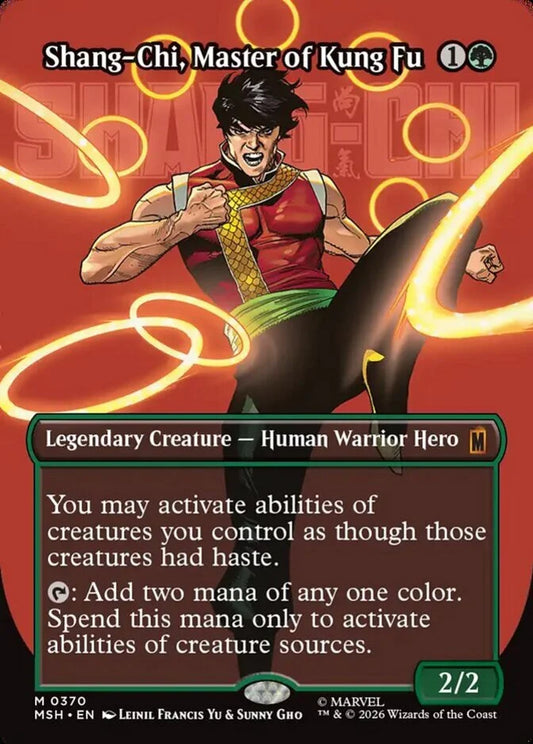 MSH-370 Shang-Chi, Master of Kung Fu (Borderless) | Mythic (EN)