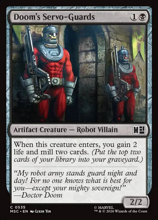 MSC-535 Doom's Servo-Guards  | Common (EN)