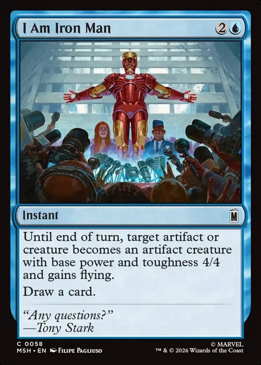 MSH-058 I Am Iron Man | Common (EN)