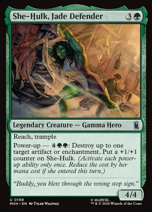 MSH-188 She-Hulk, Jade Defender | Uncommon (EN)
