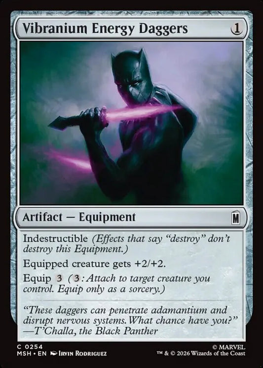 MSH-254 Vibranium Energy Daggers | Common (EN)