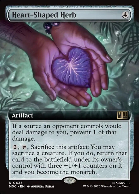 MSC-435 Heart-Shaped Herb (Extended Arts) | Rare (EN)