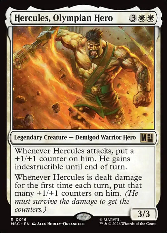 MSC-016 Hercules, Olympian Hero  | Rare (EN)