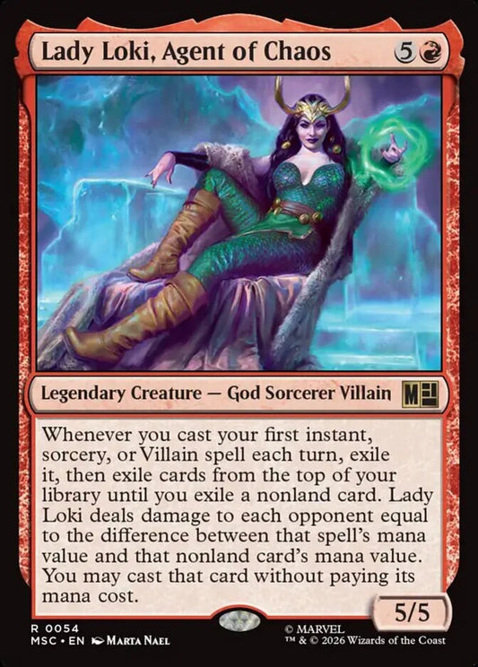 MSC-054 Lady Loki, Agent of Chaos  | Rare (EN)