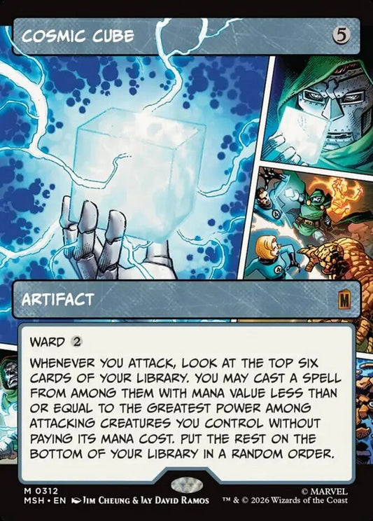 MSH-312 Cosmic Cube (Borderless) | Mythic (EN)