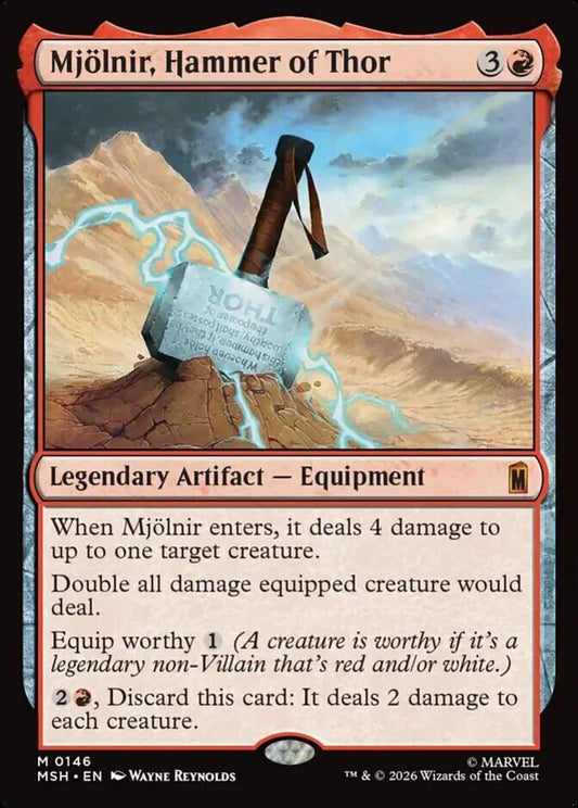 MSH-146 Mjolnir, Hammer of Thor | Mythic (EN)