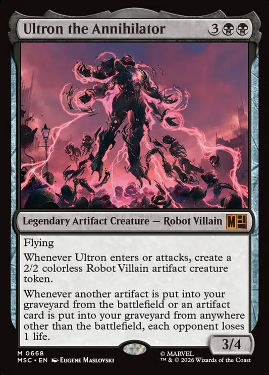 MSC-668 Ultron the Annihilator  | Mythic (EN)