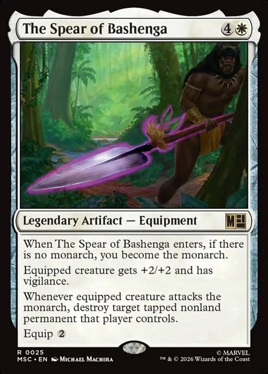 MSC-025 The Spear of Bashenga  | Rare (EN)