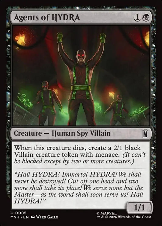 MSH-085 Agents of HYDRA | Common (EN)