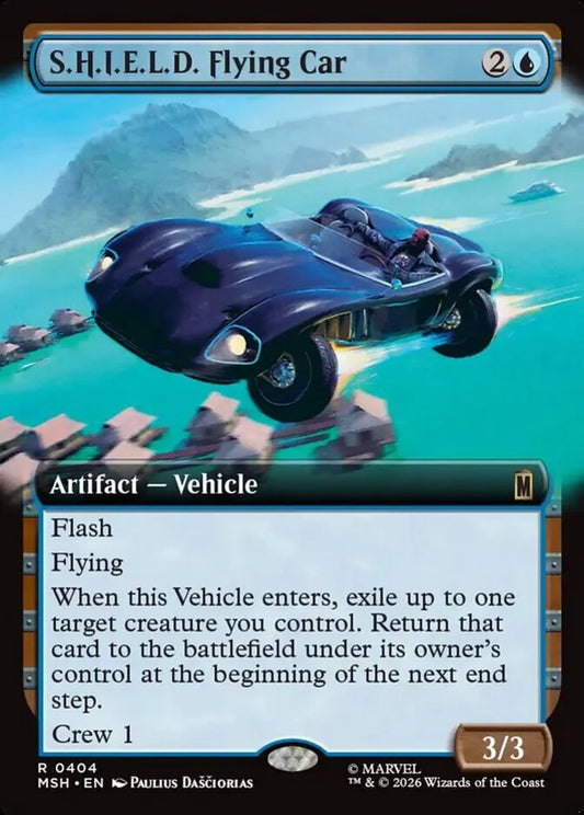 MSH-404 S.H.I.E.L.D. Flying Car | Rare (EN)