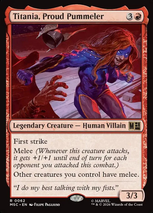 MSC-062 Titania, Proud Pummeler  | Rare (EN)