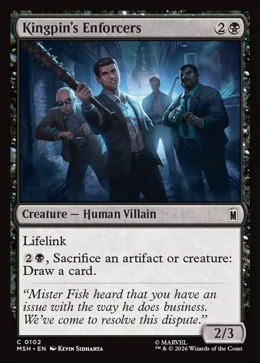 MSH-102 Kingpin's Enforcers | Common (EN)