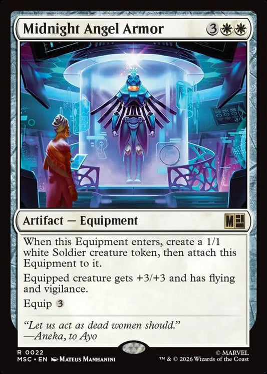 MSC-022 Midnight Angel Armor  | Rare (EN)