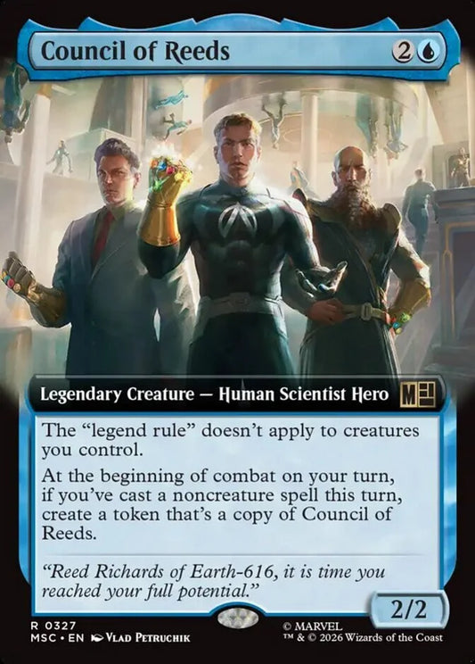 MSC-327 Council of Reeds (Extended Arts) | Rare (EN)
