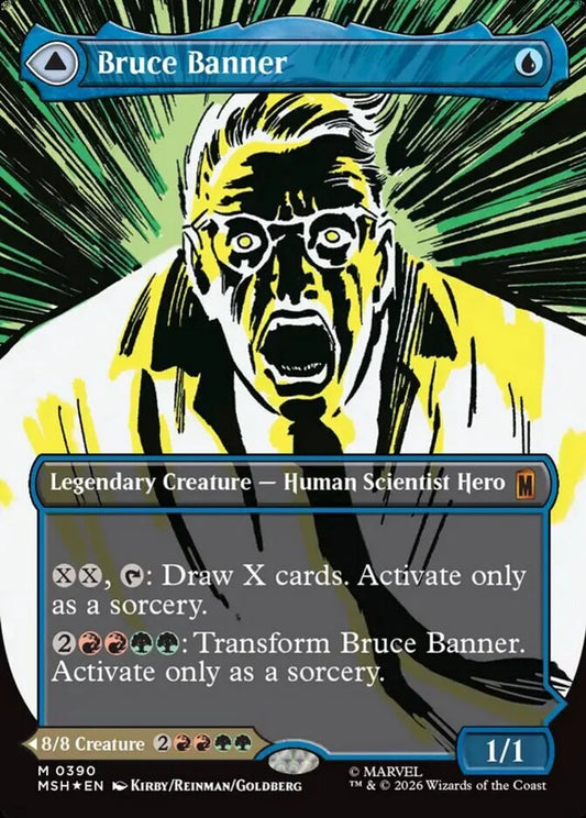 MSH-390 Bruce Banner (Borderless) | Mythic (EN)