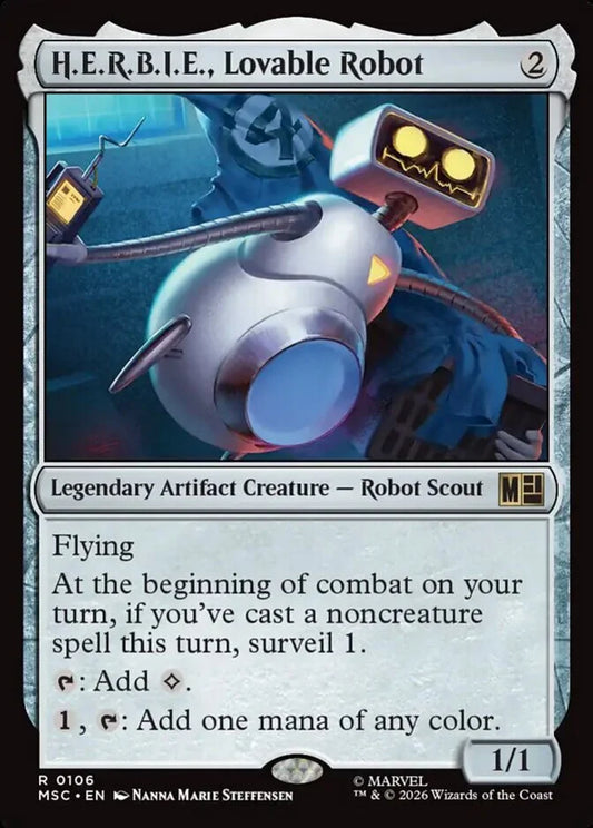 MSC-106 H.E.R.B.I.E., Lovable Robot  | Rare (EN)