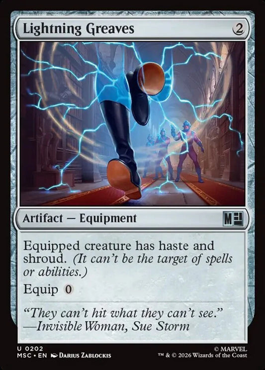 MSC-202 Lightning Greaves  | Uncommon (EN)