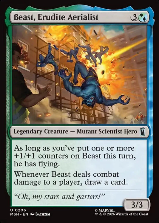 MSH-206 Beast, Erudite Aerialist | Uncommon (EN)